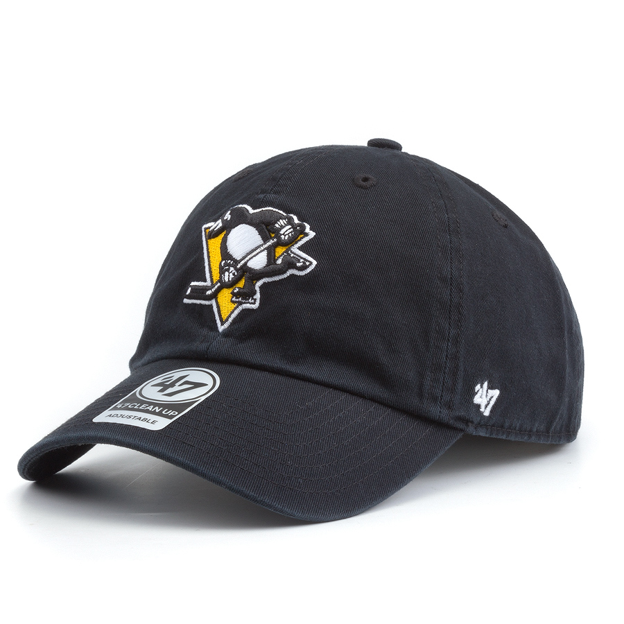 Бейсболка '47 Brand - Pittsburgh Penguins Clean Up