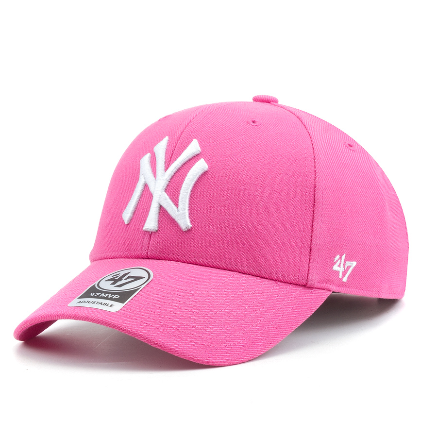 Бейсболка '47 Brand - New York Yankees '47 MVP Neon Snapback (magenta)