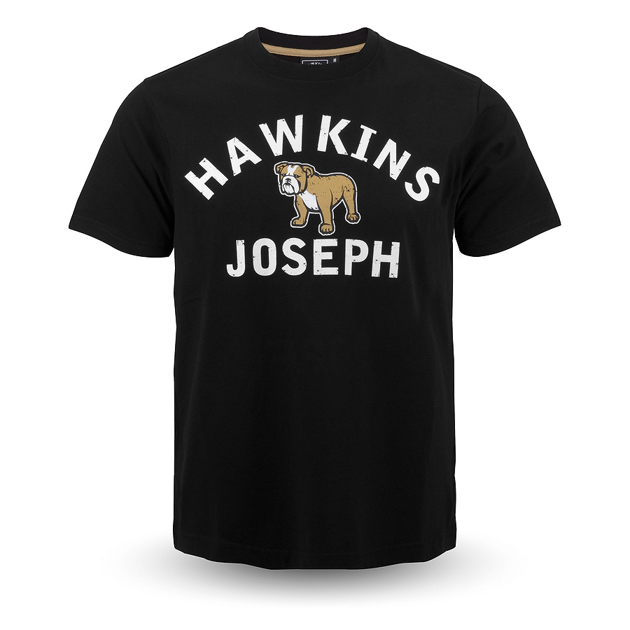 Футболка Hawkins & Joseph - T-shirt Winston Classic (black)