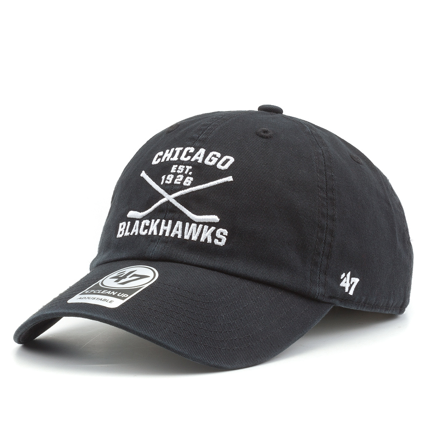 Бейсболка '47 Brand - Chicago Blackhawks Axis '47 Clean Up