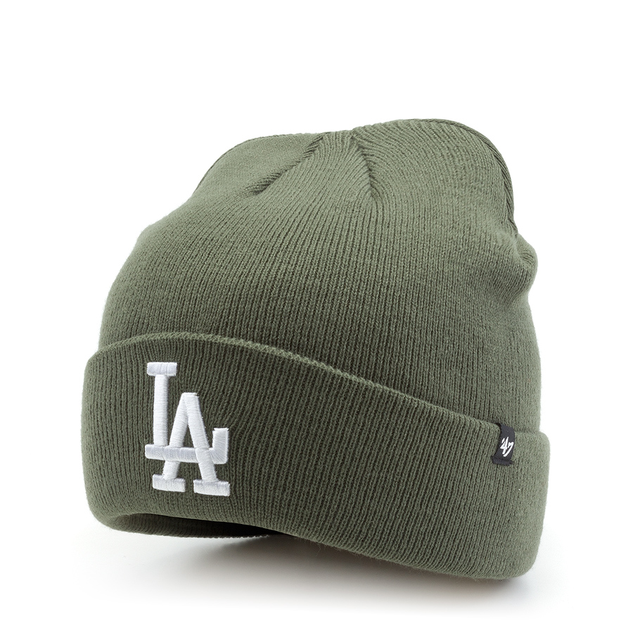 Шапка '47 Brand - Los Angeles Dodgers Raised Cuff (moss)