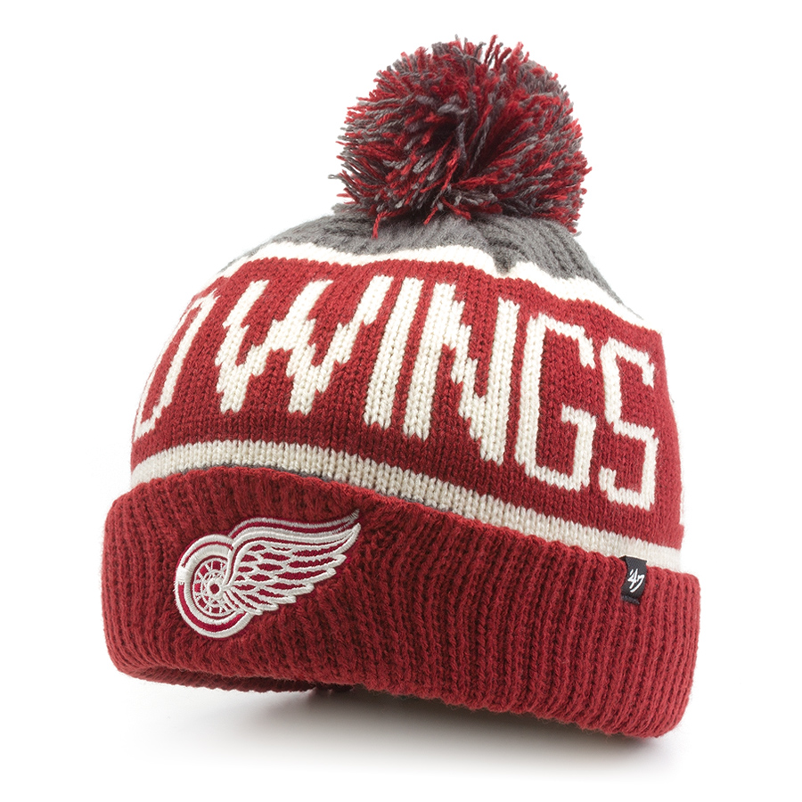 Шапка '47 Brand - Detroit Red Wings Calgary Knit