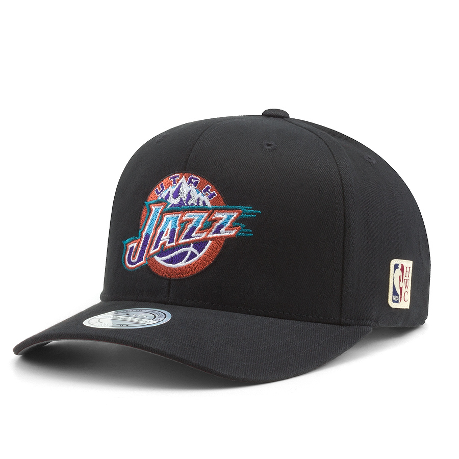 Бейсболка Mitchell & Ness - Utah Jazz Team Logo 110 Snapback