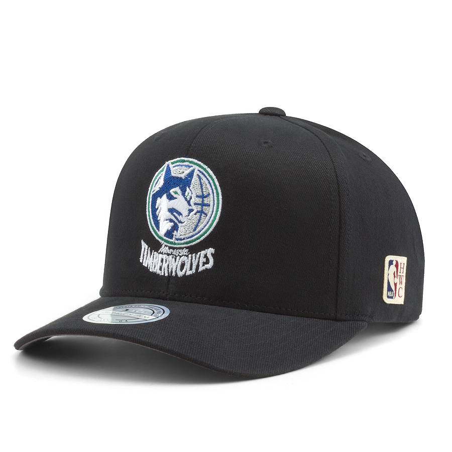 Бейсболка Mitchell & Ness - Minnesota Timberwolves Team Logo 110 Snapback