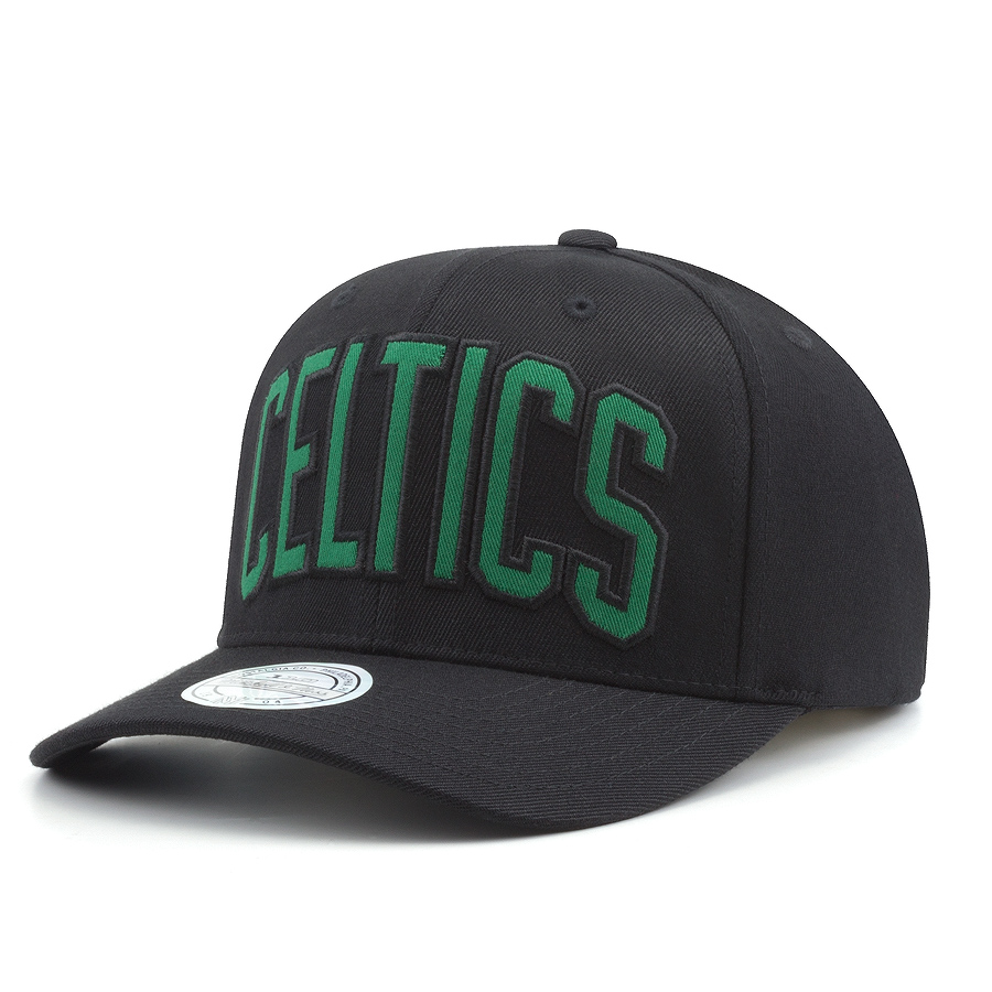 Бейсболка Mitchell & Ness - Boston Celtics Jersey Logo Snapback