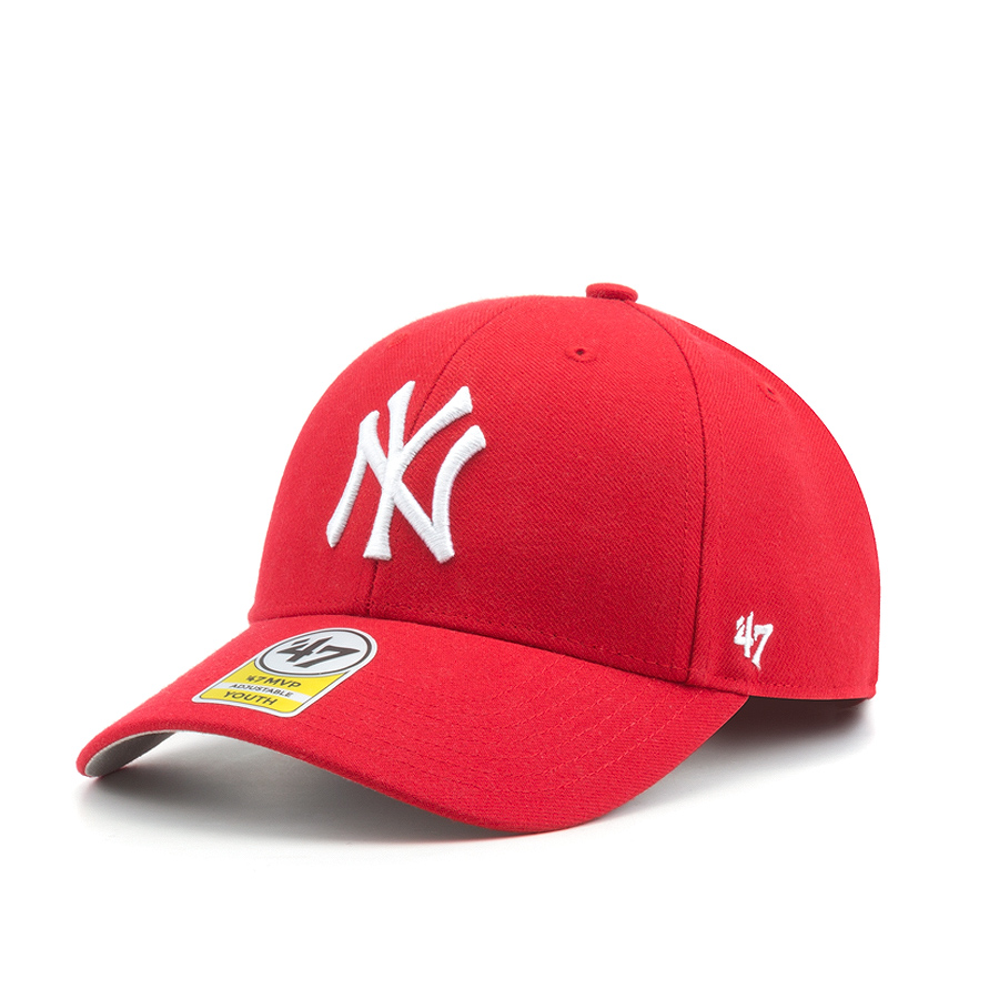 Бейсболка '47 Brand - New York Yankees Youth MVP Adjustable (red)