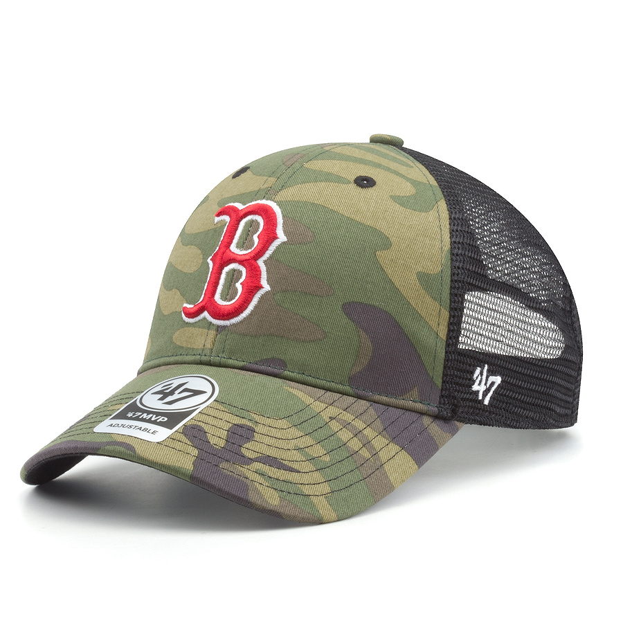 Бейсболка '47 Brand - Boston Red Sox Camo Branson '47 MVP