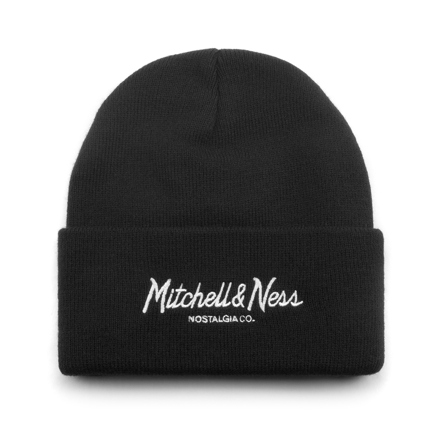 Шапка Mitchell & Ness - Pinscript Cuff Knit (black)