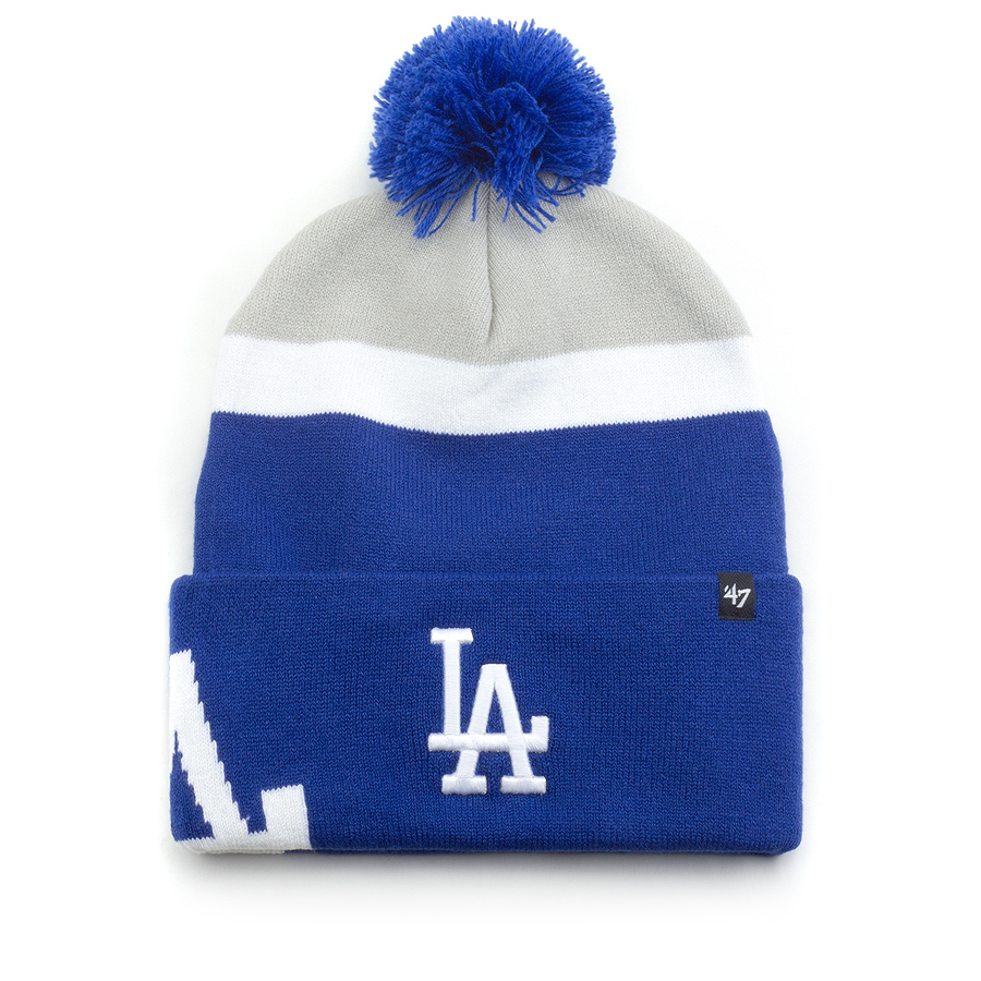 Шапка '47 Brand - Los Angeles Dodgers Mokemo Cuff Knit