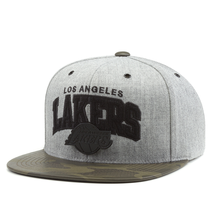 Бейсболка Mitchell & Ness - Los Angeles Lakers Lux Camo Snapback