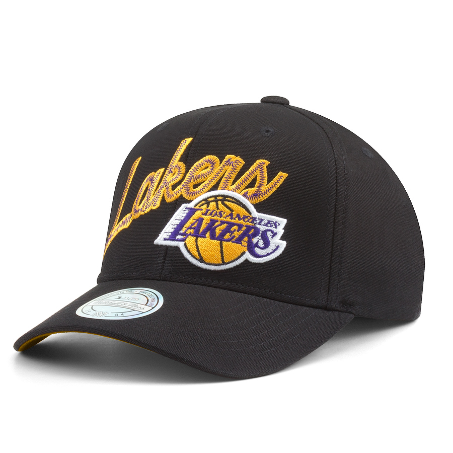 Бейсболка Mitchell & Ness - Los Angeles Lakers Front Line