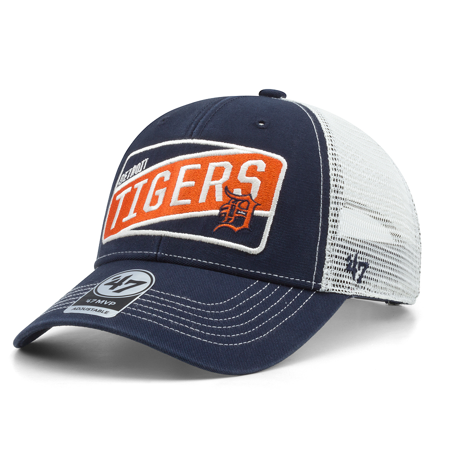 Бейсболка '47 Brand - Detroit Tigers Slash Patch '47 MVP