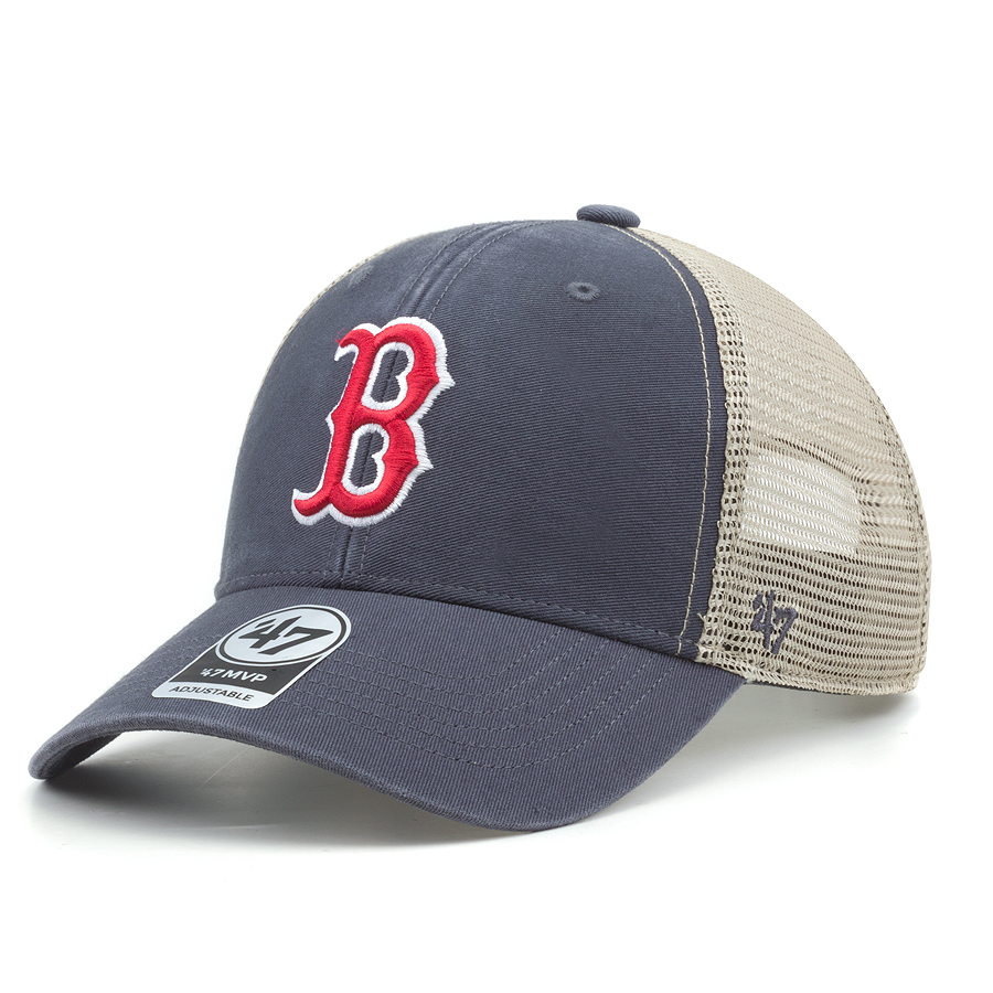 Бейсболка '47 Brand - Boston Red Sox Flagship Wash '47 MVP (vintage navy)