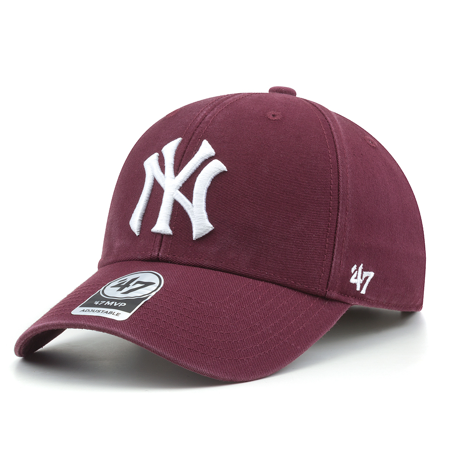 Бейсболка '47 Brand - New York Yankees Legend '47 MVP (dark maroon)