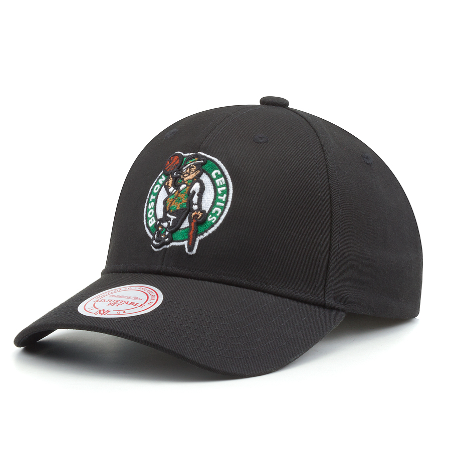 Бейсболка Mitchell & Ness - Boston Celtics Team Logo Low Pro Snapback
