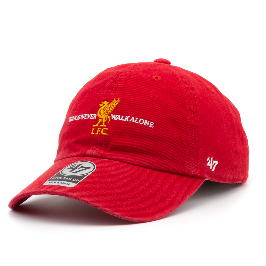 Бейсболка '47 Brand - Liverpool FC Arched '47 Clean Up (red)
