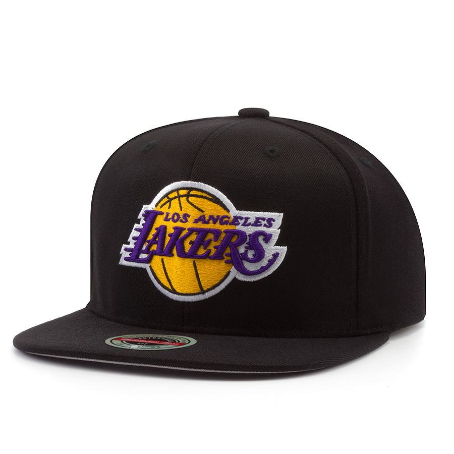 Бейсболка Mitchell & Ness - Los Angeles Lakers DownTime Redline Snapback