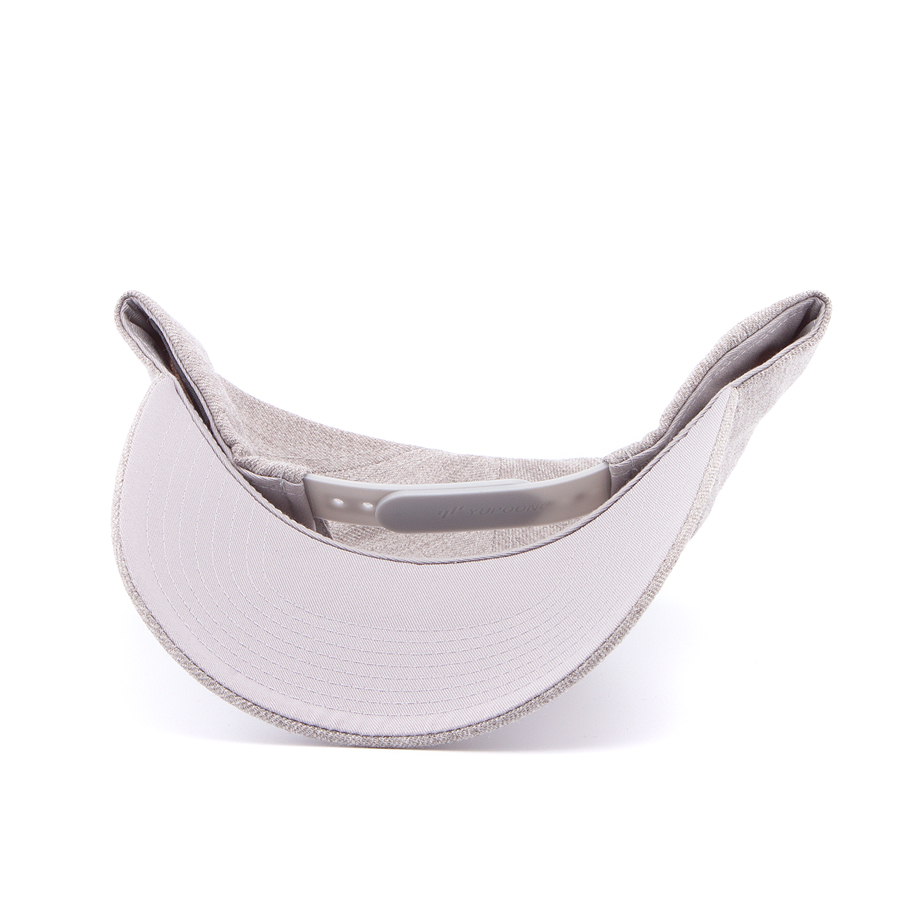 Бейсболка Flexfit - 6789M Premium Curved Visor Snapback (heather grey)