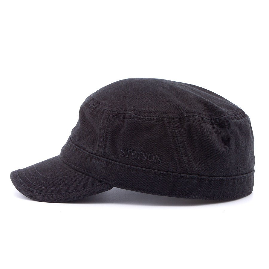 Бейсболка Stetson - Army Cap Cotton (black)