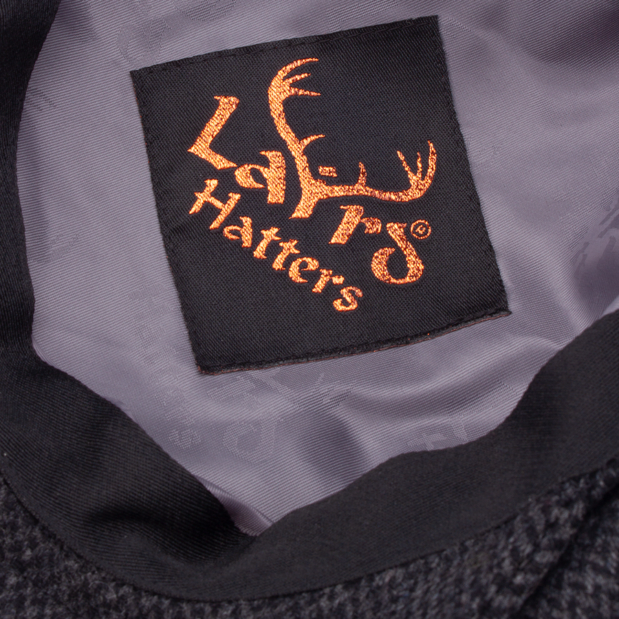 Кепка Laird Hatters - Shelby Herringbone (charcoal)