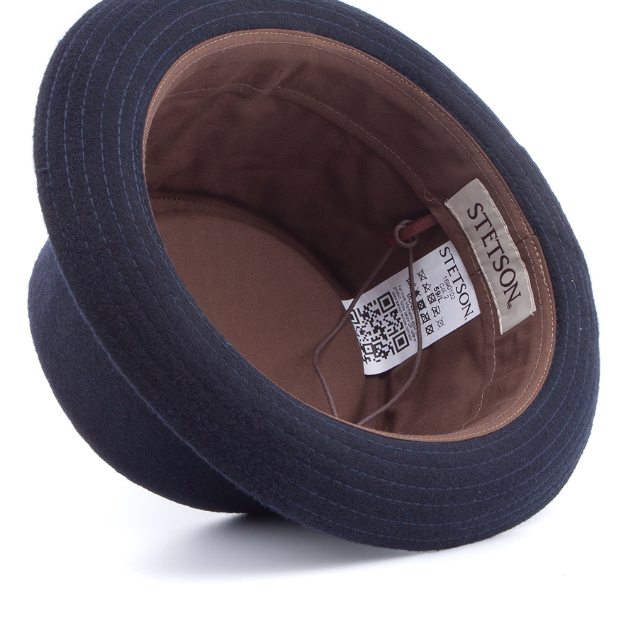 Шляпа Stetson - Pork Pie Wool (navy)