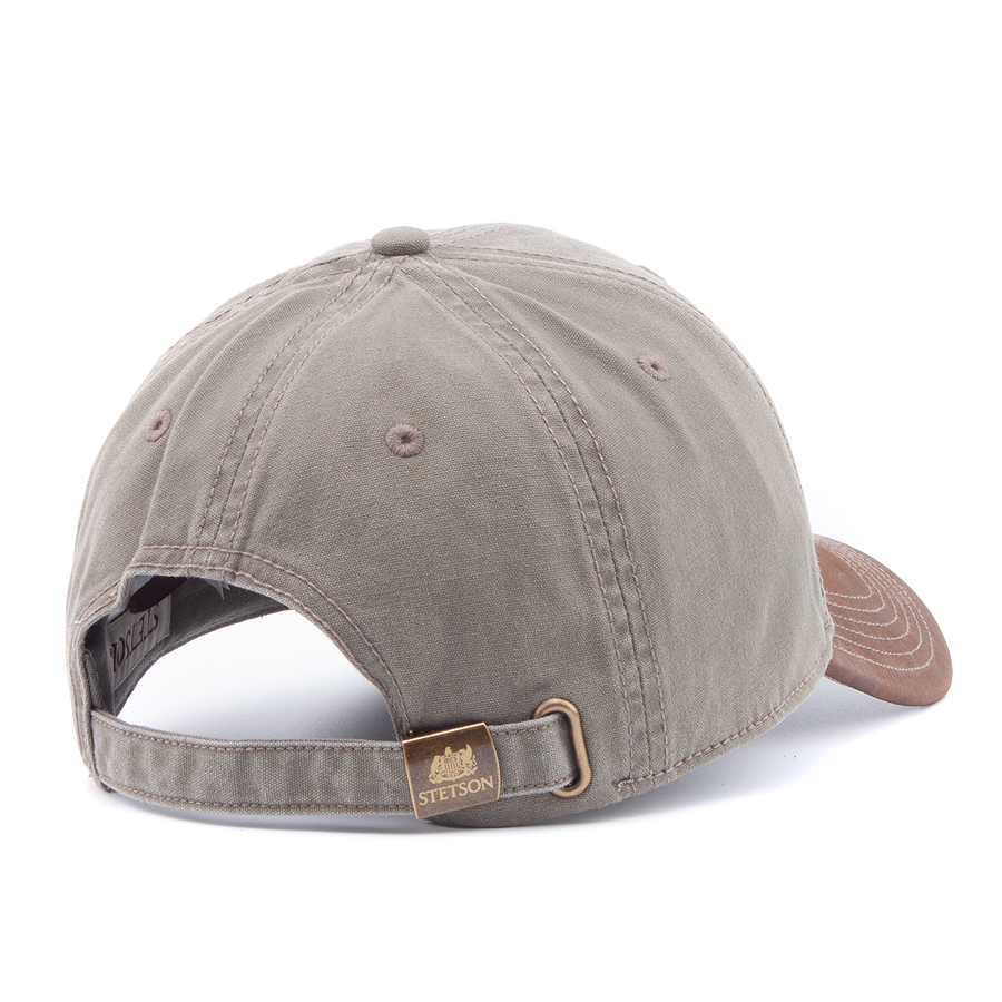 Бейсболка Stetson - Baseball Cap Cotton (olive/brown)