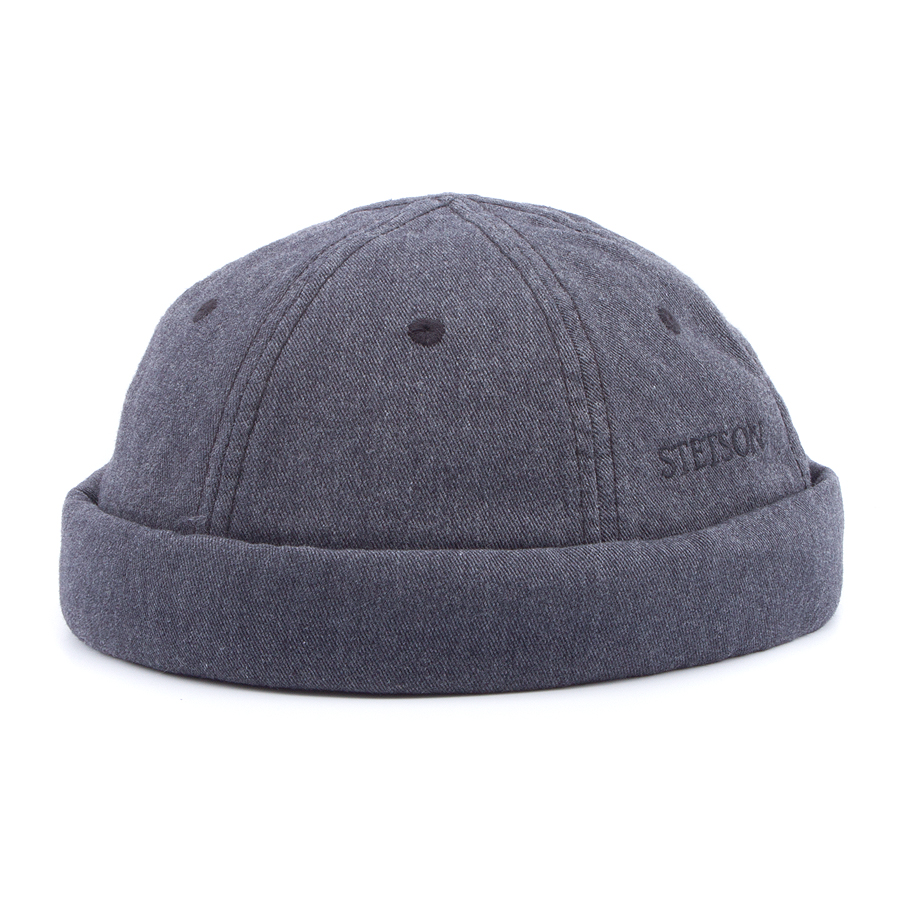 Шапка Stetson - Docker Cotton Melange (dark grey)