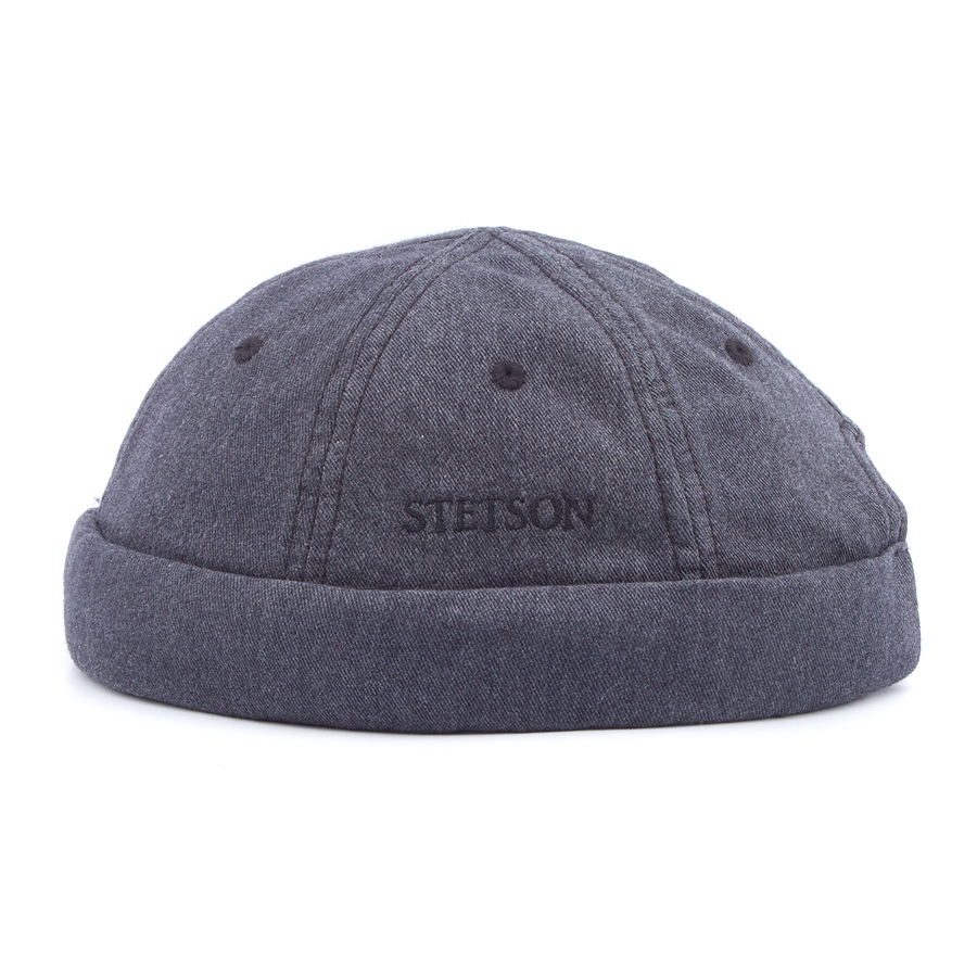 Шапка Stetson - Docker Cotton Melange (dark grey)