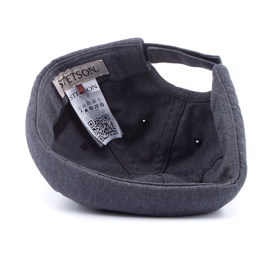 Шапка Stetson - Docker Cotton Melange (dark grey)