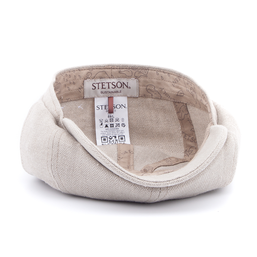 Кепка Stetson - Hatteras Linen Sustainable (lcream)