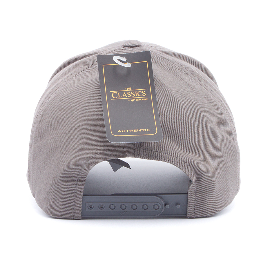 Бейсболка Flexfit - 7707 5-Panel Curved Classic Snapback (grey)