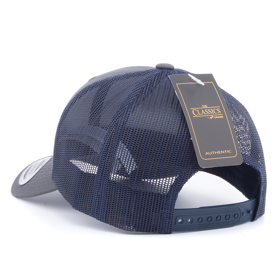 Бейсболка Flexfit - 6606T Retro Trucker (charcoal/navy)