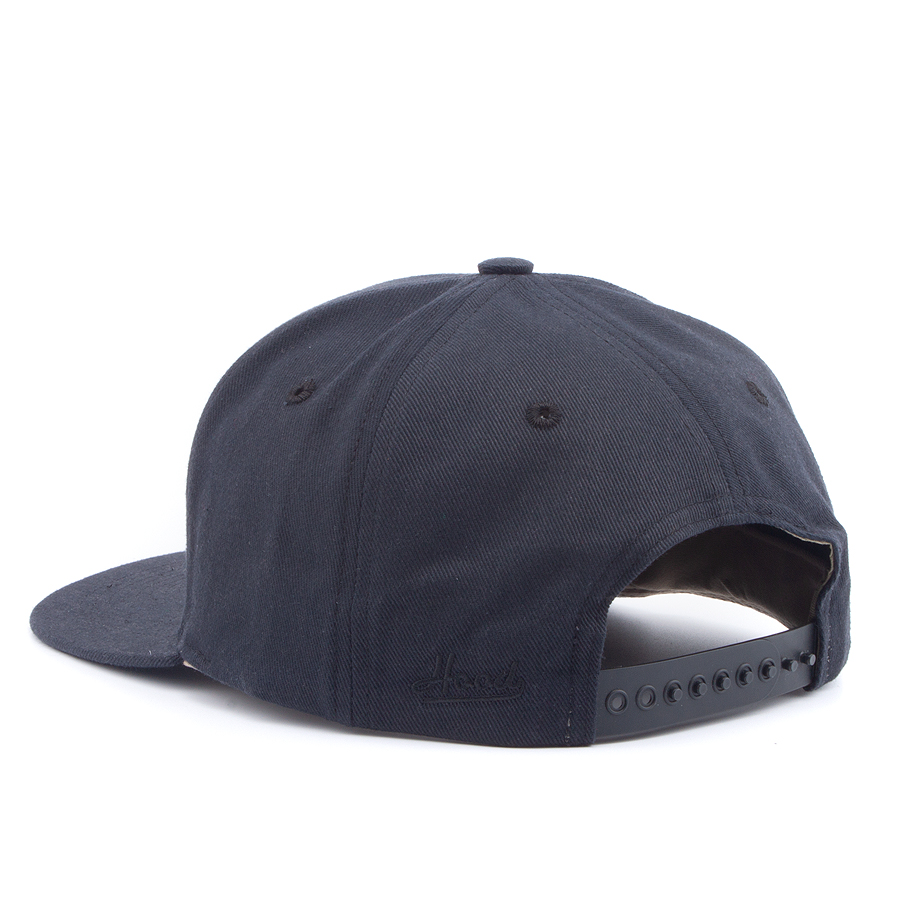 Бейсболка Hood - Compton Tonal Interlock (black)