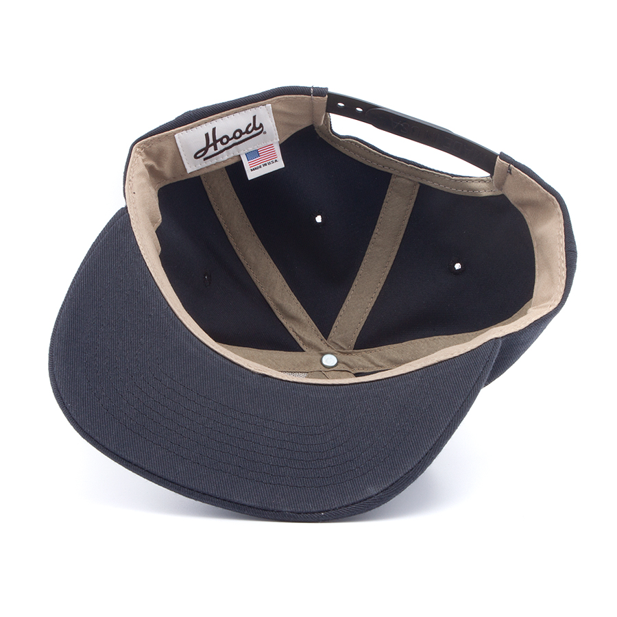 Бейсболка Hood - Compton Tonal Interlock (black)