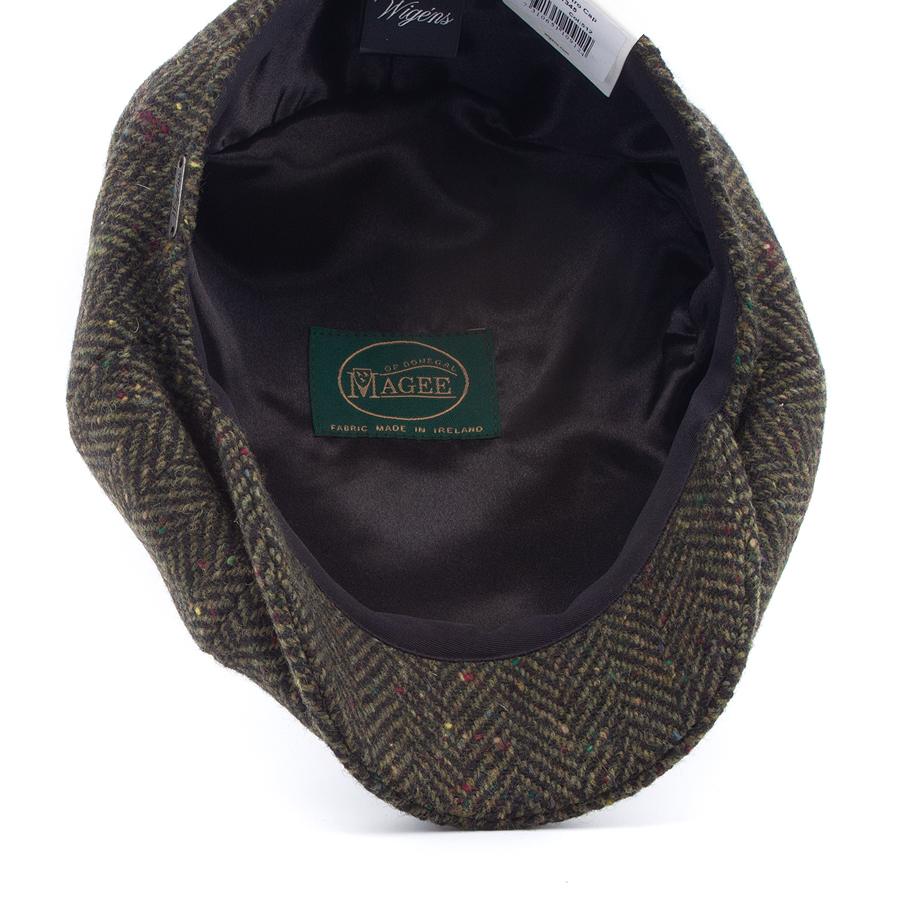 Кепка Wigens - Newsboy Retro Cap (dark green)