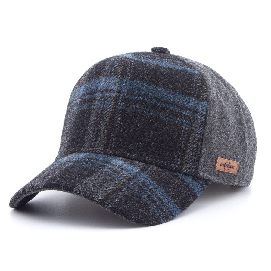 Бейсболка Stetson - Trucker Cap Shadow Plaid (grey/blue)