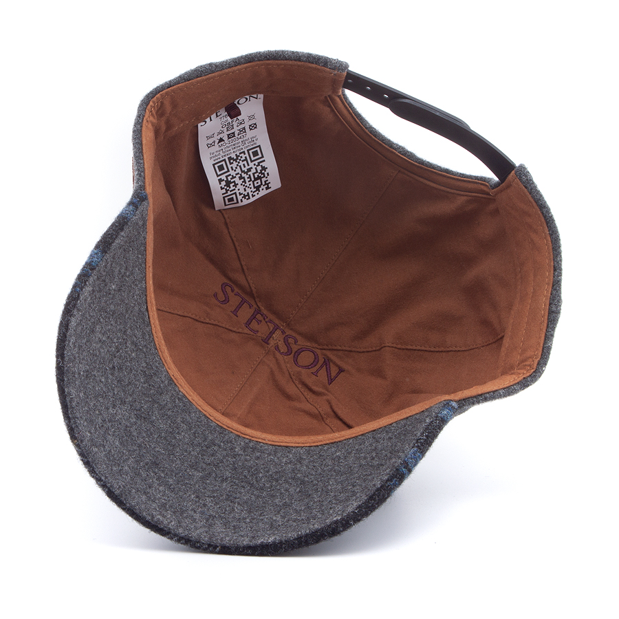 Бейсболка Stetson - Trucker Cap Shadow Plaid (grey/blue)