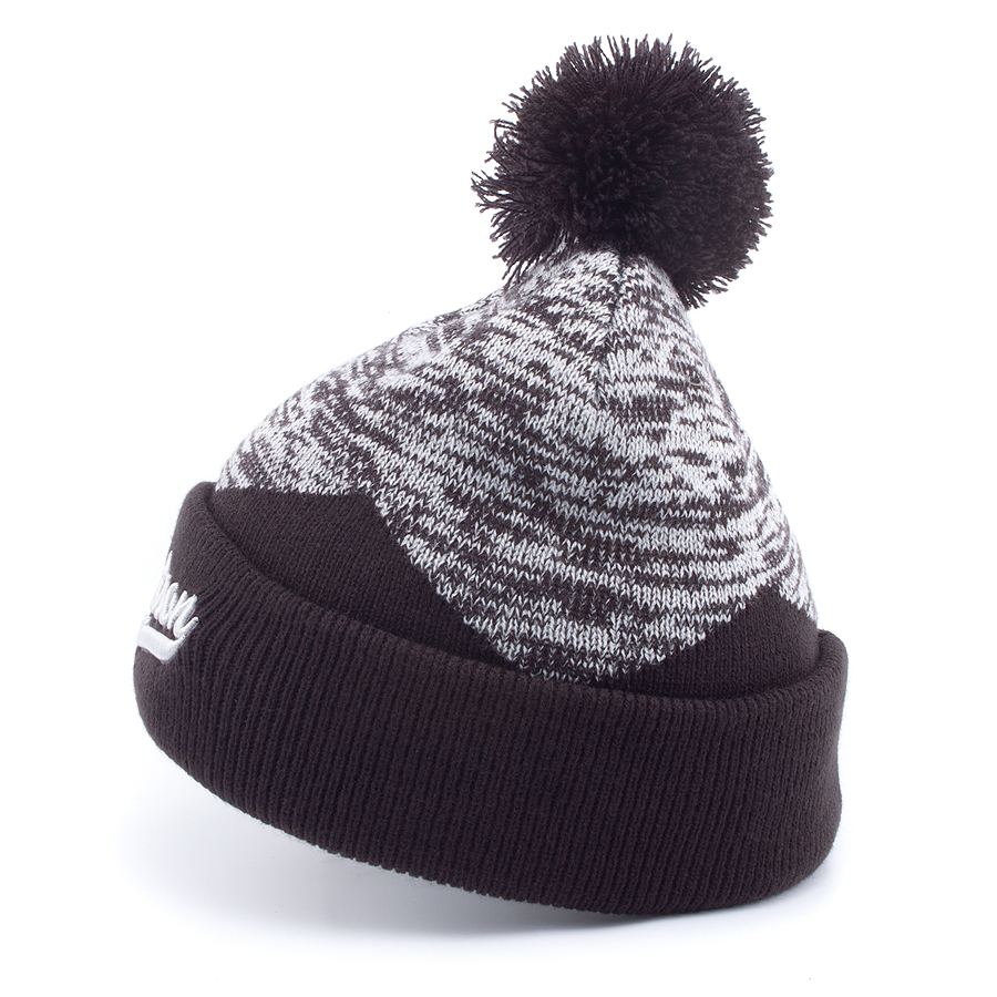 Шапка Stetson - Beanie Pompom (black)