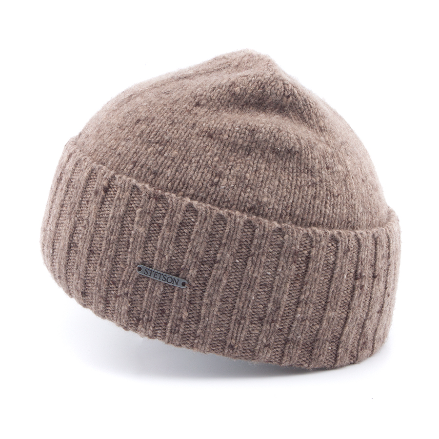 Шапка Stetson - Beanie Lambswool/Cashmere (light brown) Шапка Stetson - Beanie Lambswool/Cashmere (light brown)