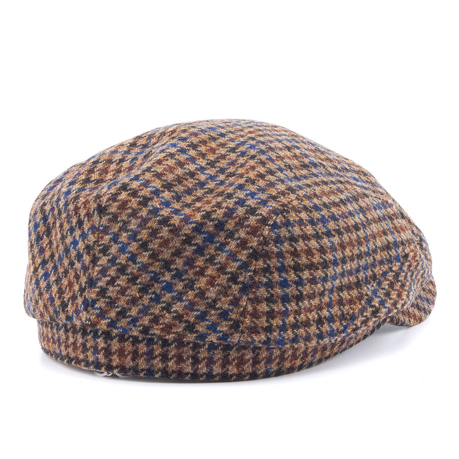 Кепка Lierys - Pepita Driver Flat Cap (camel)