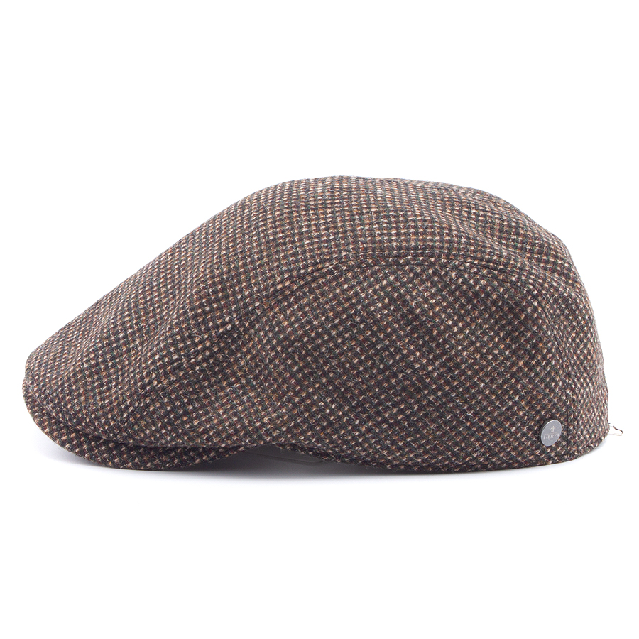 Кепка Lierys - Crester Wool Cashmere Ivy Flat Cap (dark brown)