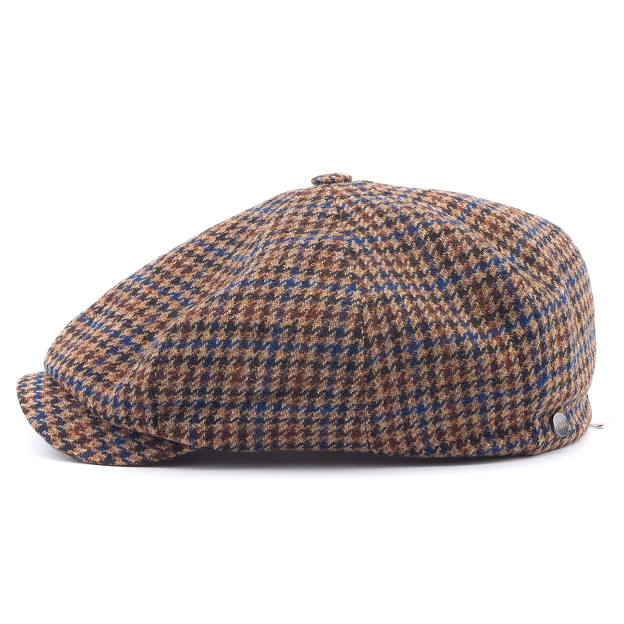 Кепка Lierys - 8-Panel Pepita Flat Cap