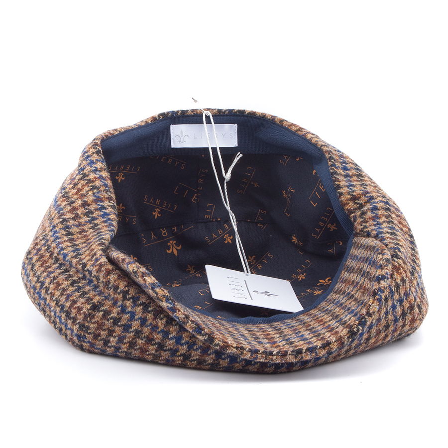 Кепка Lierys - 8-Panel Pepita Flat Cap