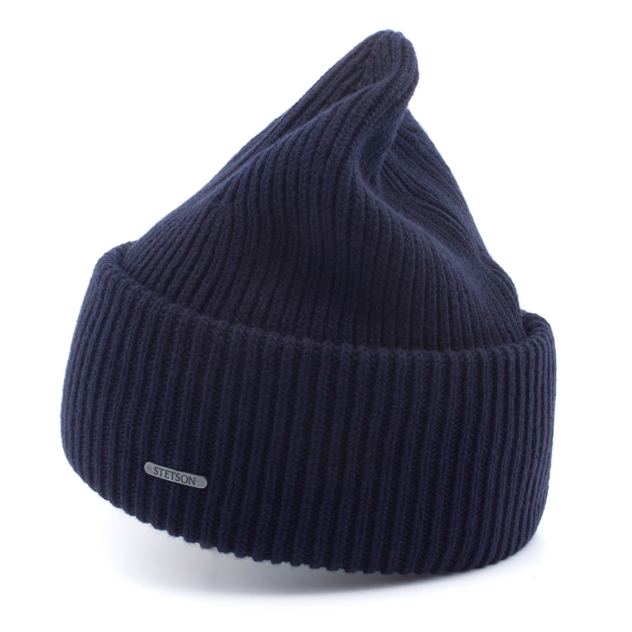 Шапка Stetson - Beanie Wool (navy)