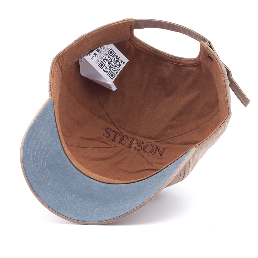 Бейсболка Stetson - Baseball Cap Waxed Cotton WR (biege)