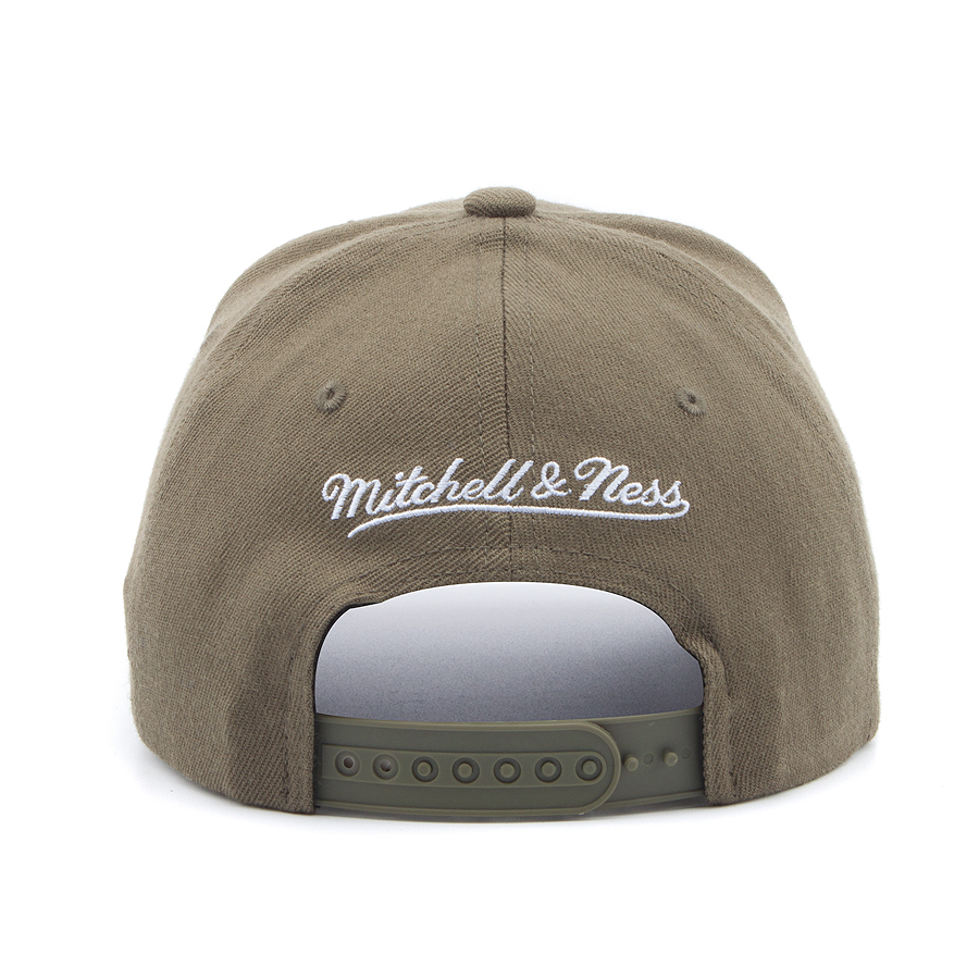 Бейсболка Mitchell & Ness - M&N Branded Pinscript Classic (olive)