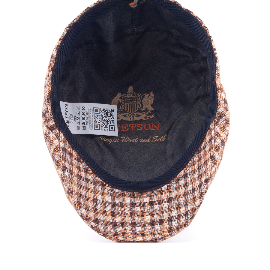 Кепка Stetson - Ivy Cap Silk/Virgin Wool (brown)