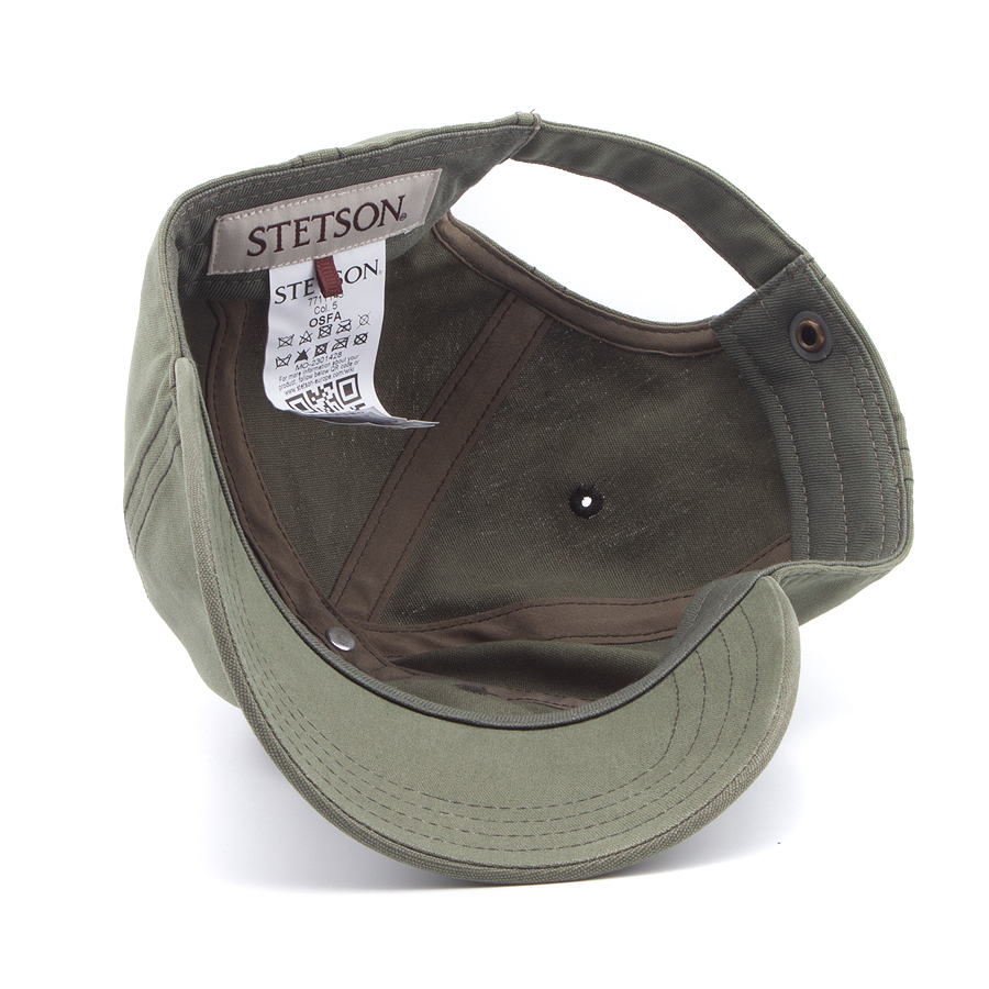 Бейсболка Stetson - Fishing (olive)