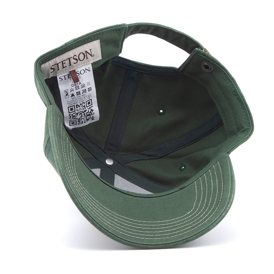 Бейсболка Stetson - Baseball Cap Cotton (green)