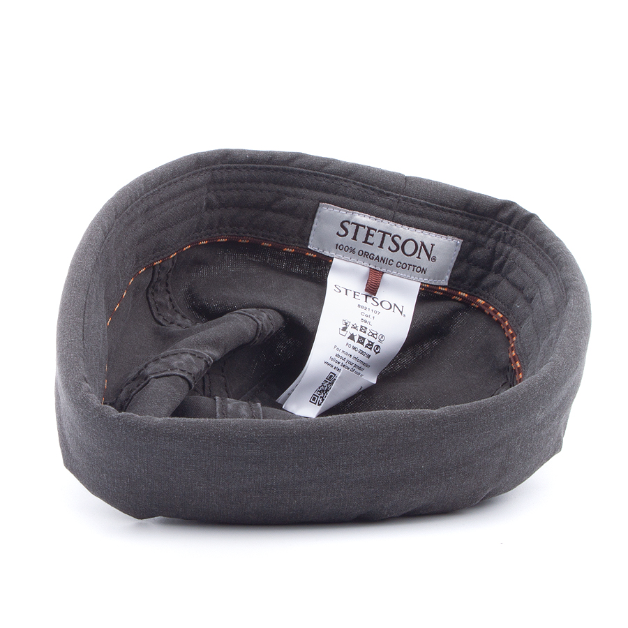 Шапка Stetson - Docker Delave Organic Cotton (black)